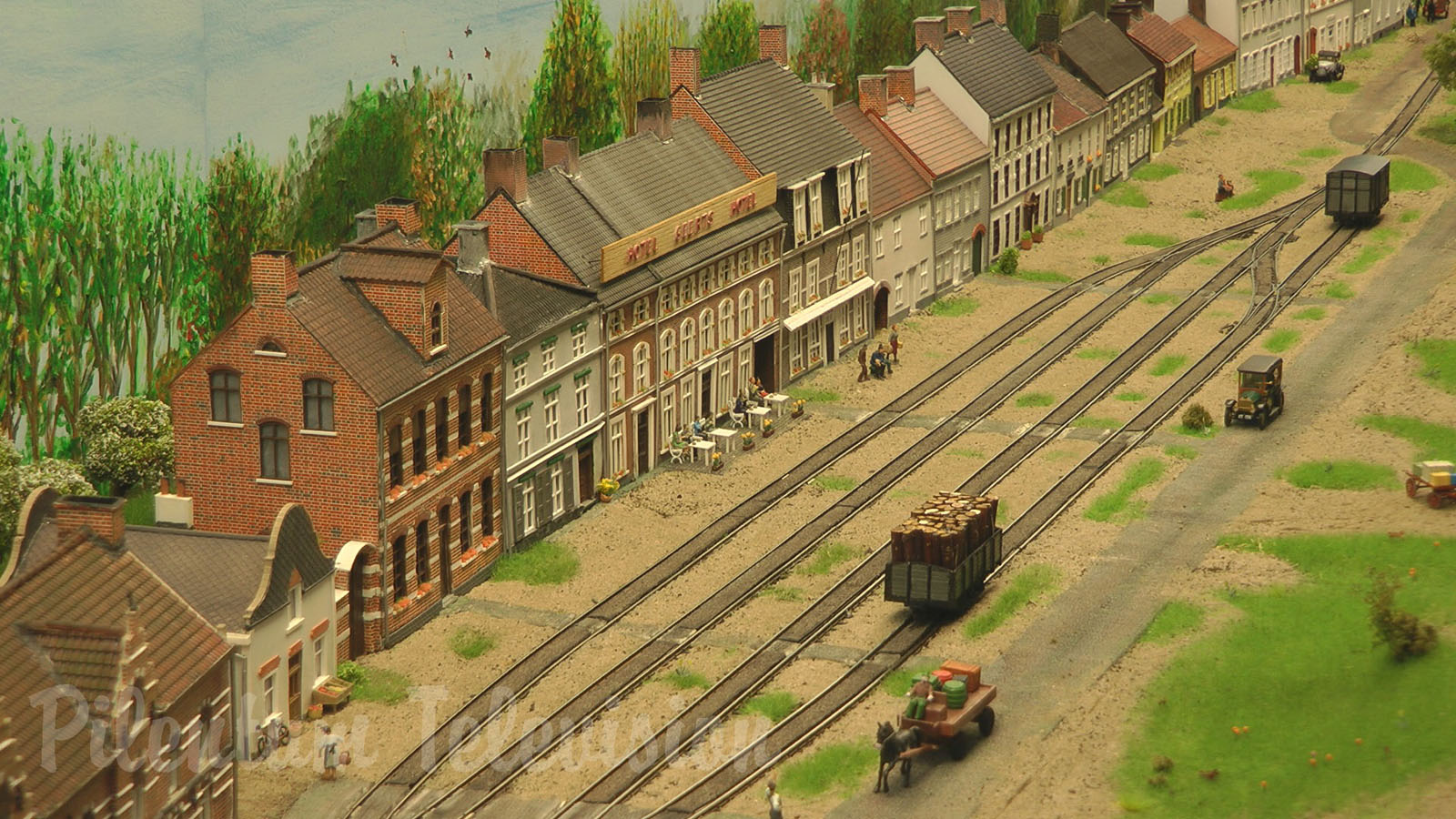 The Tram of Westerlo - Model Railroad Diorama with tramways by Modelspoorclub de Kempen