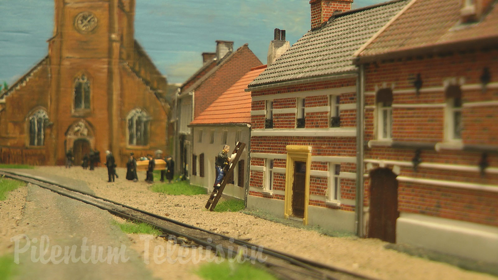 The Tram of Westerlo - Model Railroad Diorama with tramways by Modelspoorclub de Kempen