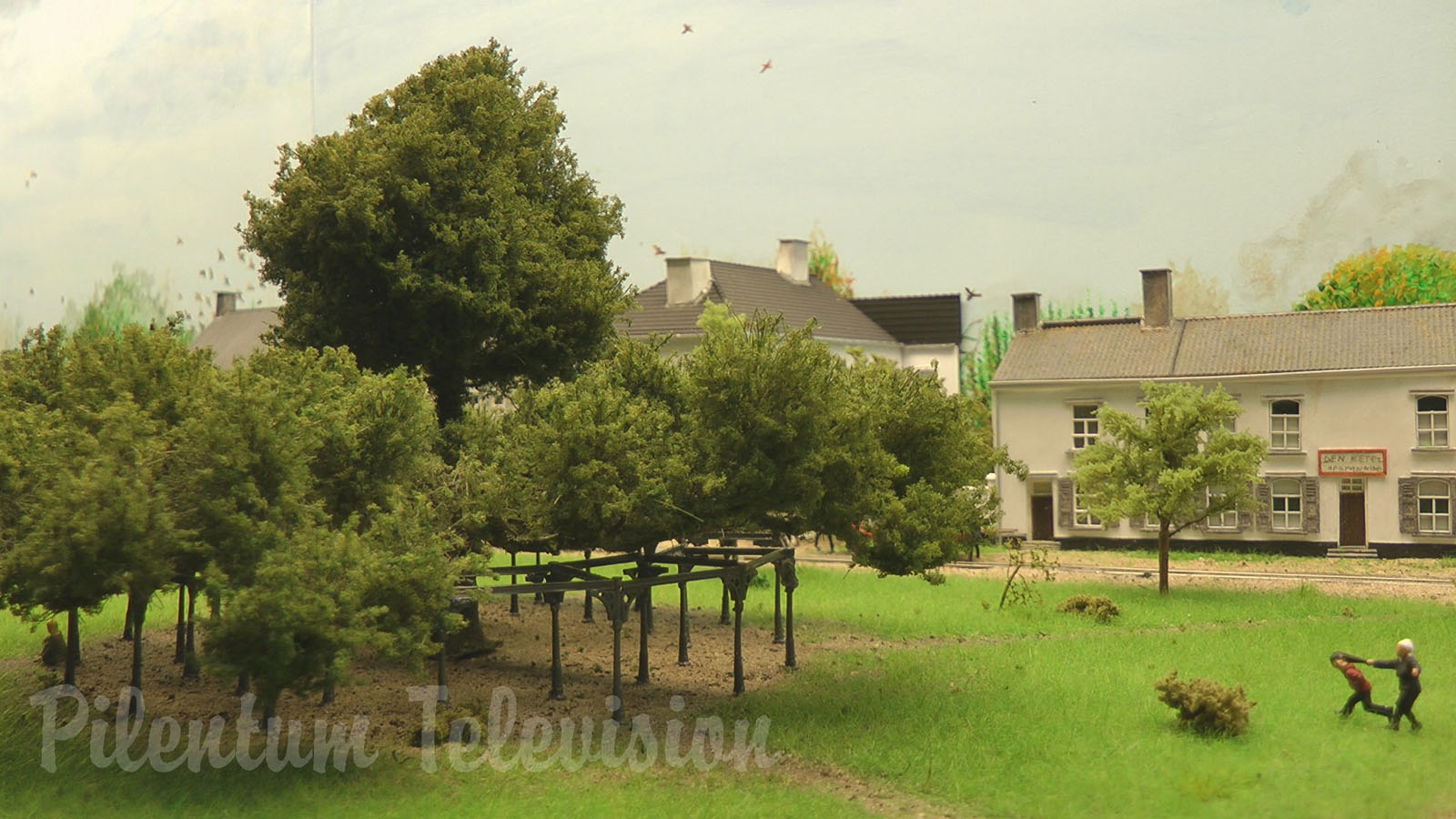 The Tram of Westerlo - Model Railroad Diorama with tramways by Modelspoorclub de Kempen