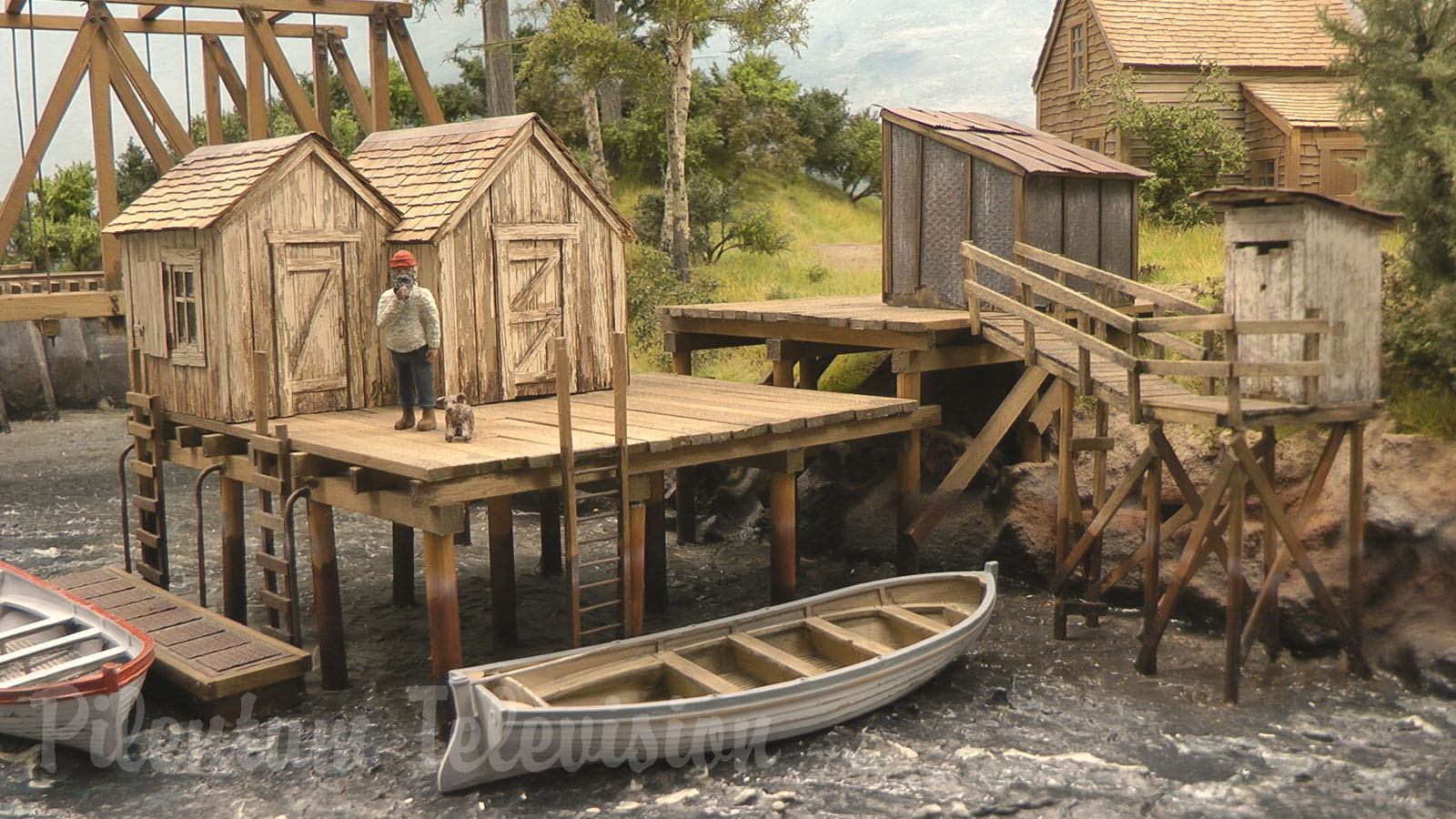 Superb On30 Model Railroad Layout “Mara Harbor” by Martin Welberg