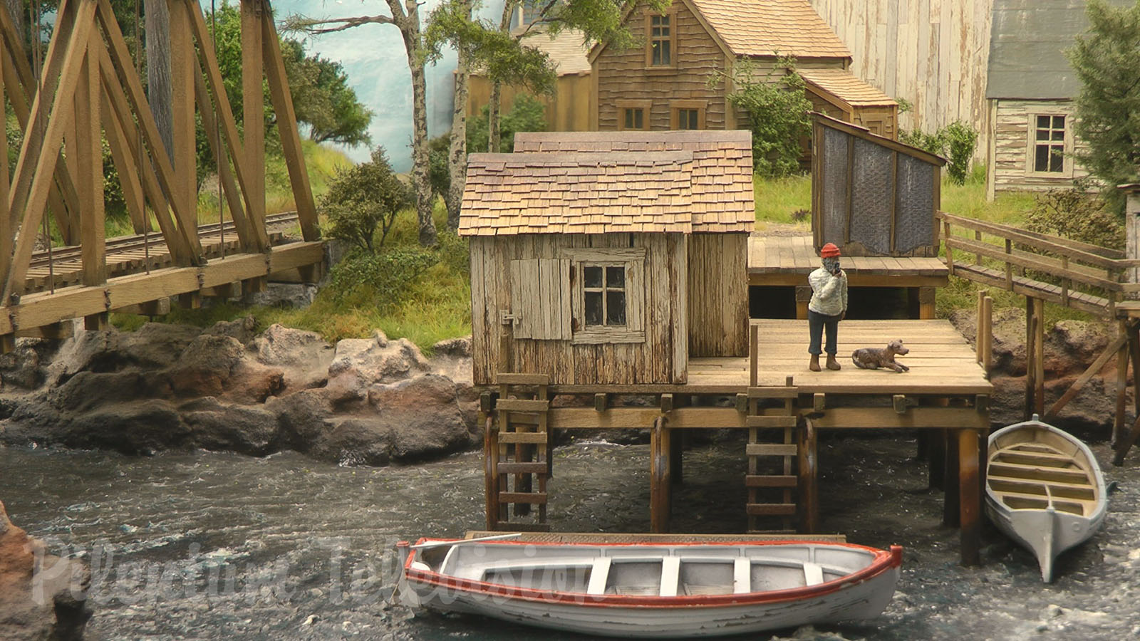 Superb On30 Model Railroad Layout “Mara Harbor” by Martin Welberg