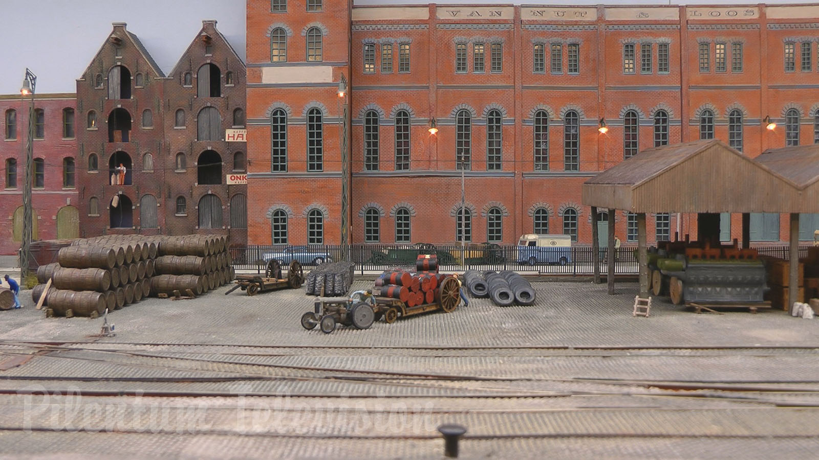 Model railroad of the old port of Antwerp - “Voorde Dok” by Samuel de Zutter and Wouter de Troyer