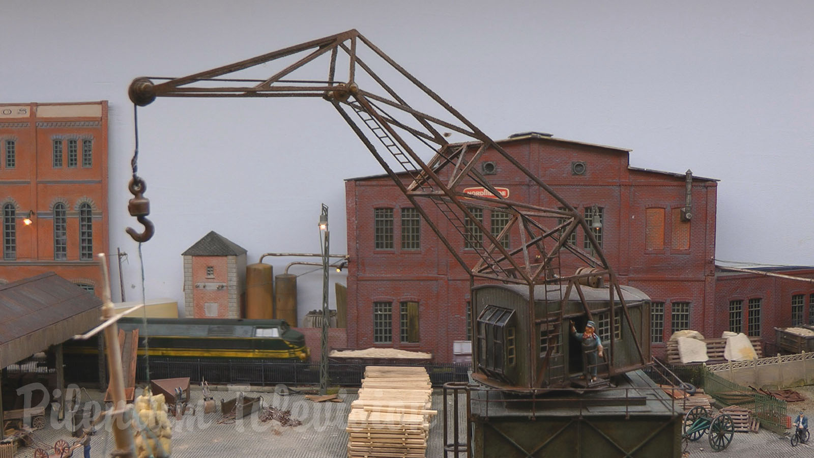 Model railroad of the old port of Antwerp - “Voorde Dok” by Samuel de Zutter and Wouter de Troyer