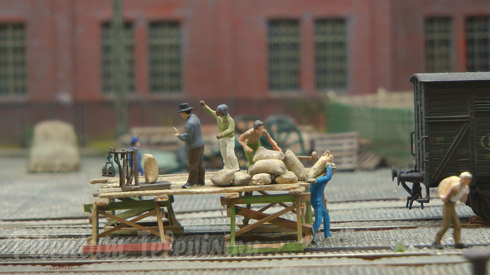 Model railroad of the old port of Antwerp - “Voorde Dok” by Samuel de Zutter and Wouter de Troyer