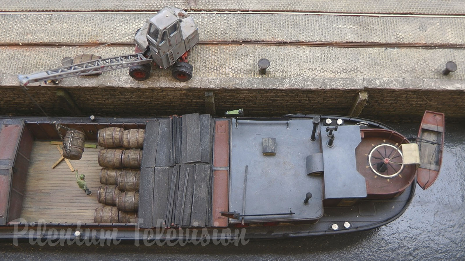 Model railroad of the old port of Antwerp - “Voorde Dok” by Samuel de Zutter and Wouter de Troyer