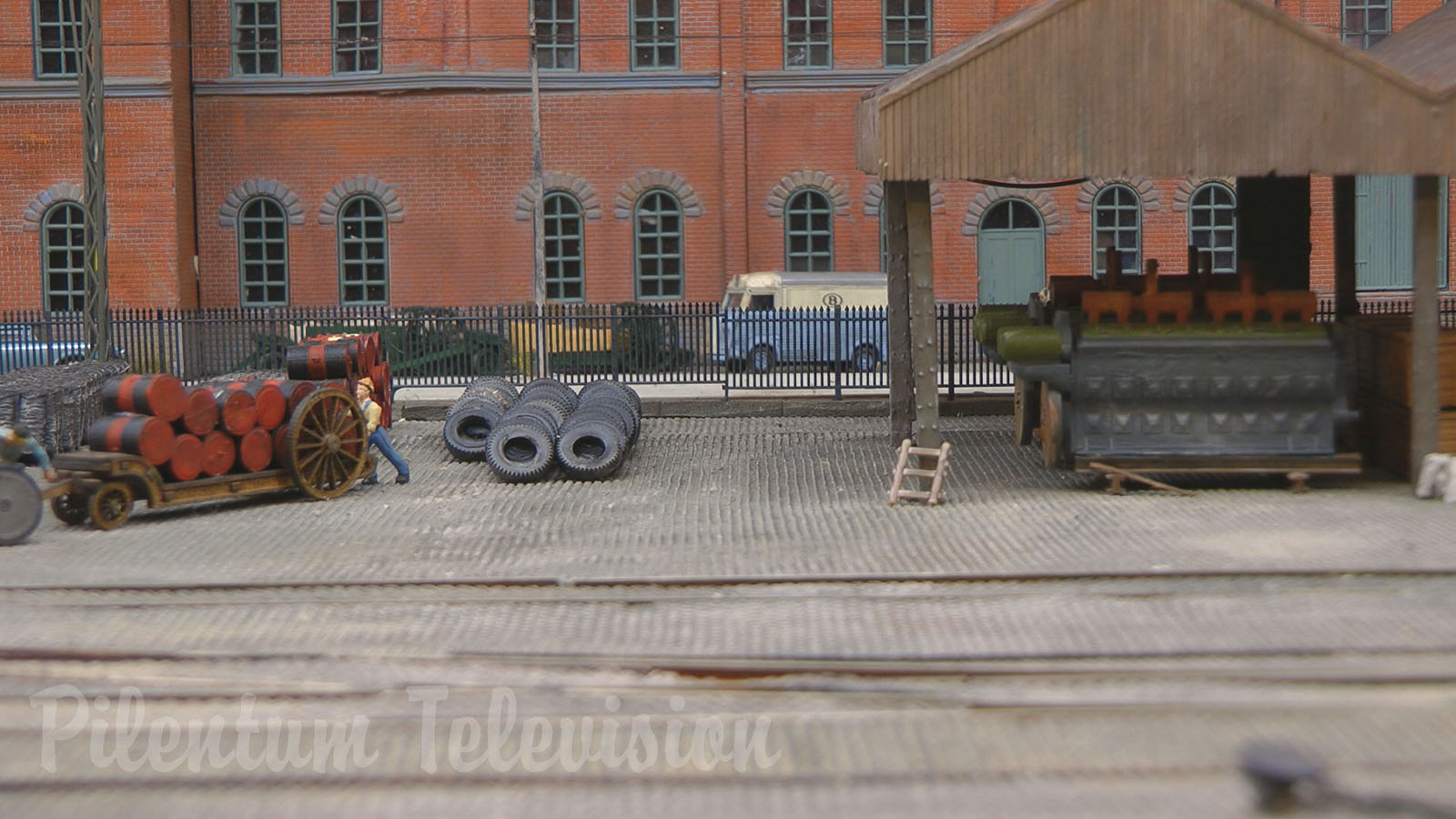 Model railroad of the old port of Antwerp - “Voorde Dok” by Samuel de Zutter and Wouter de Troyer