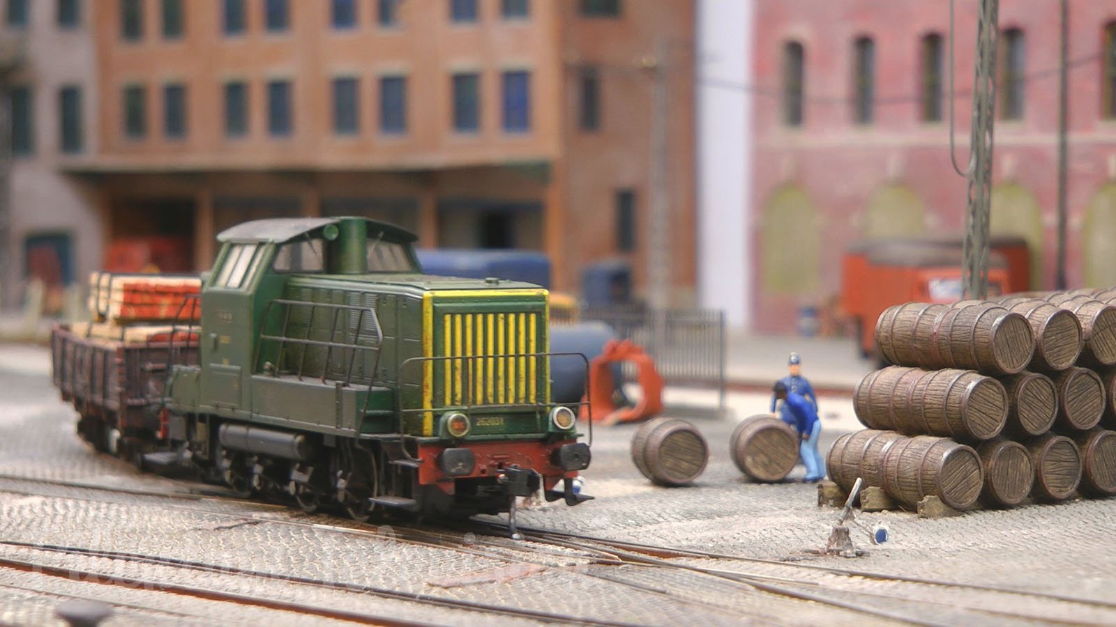 Model railroad of the old port of Antwerp - “Voorde Dok” by Samuel de Zutter and Wouter de Troyer