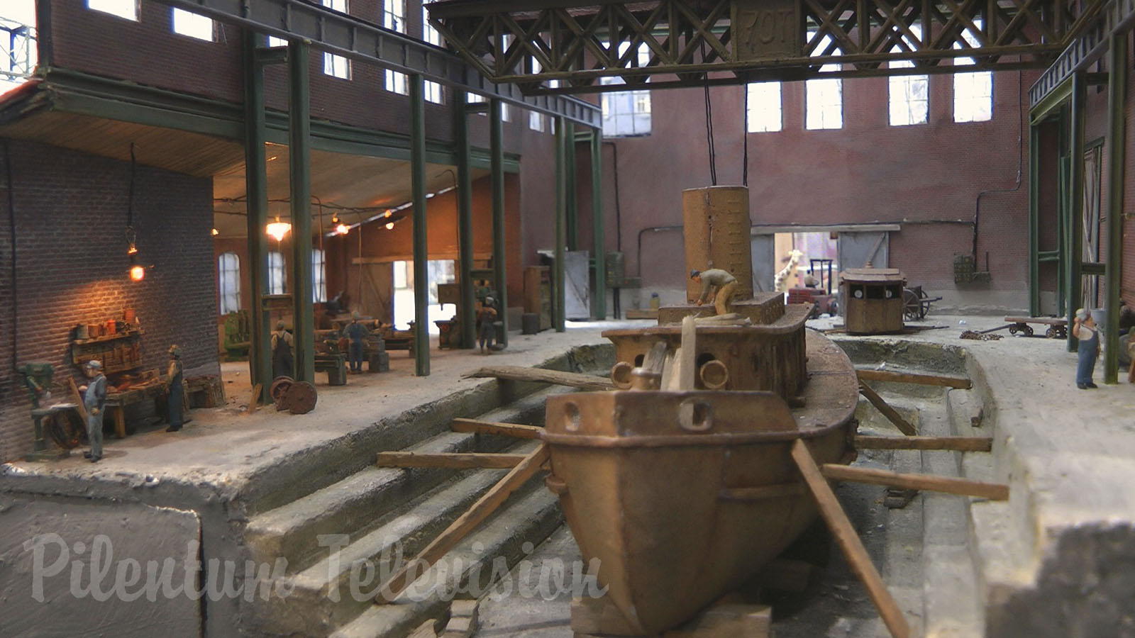 Model railroad of the old port of Antwerp - “Voorde Dok” by Samuel de Zutter and Wouter de Troyer