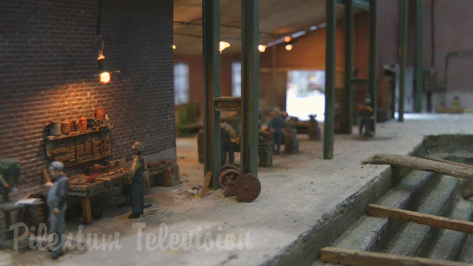 Model railroad of the old port of Antwerp - “Voorde Dok” by Samuel de Zutter and Wouter de Troyer