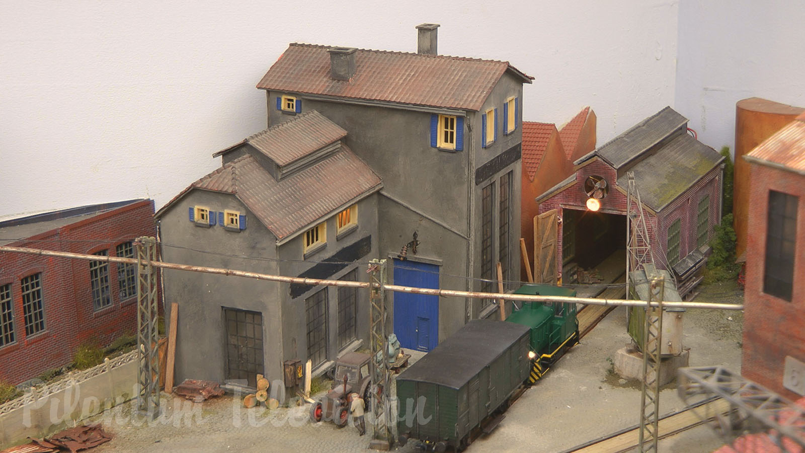 Model railroad of the old port of Antwerp - “Voorde Dok” by Samuel de Zutter and Wouter de Troyer