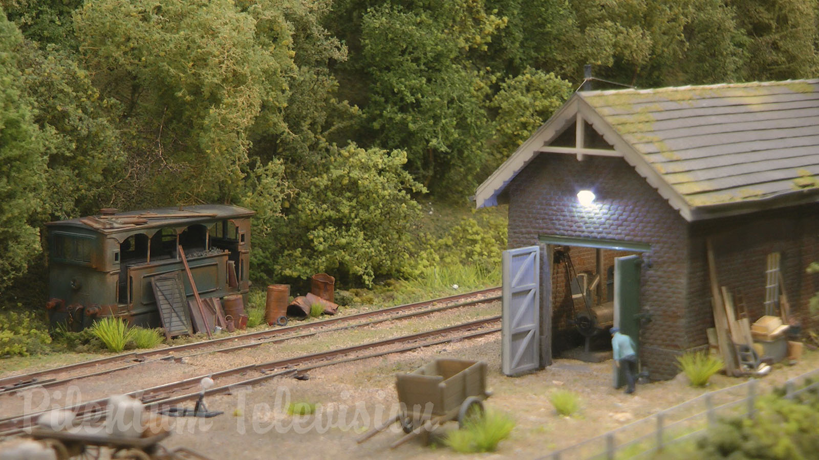 Superb Model Railway Layout: The Steam Tramway of La Roche-en-Ardenne by Rudi Nelissen