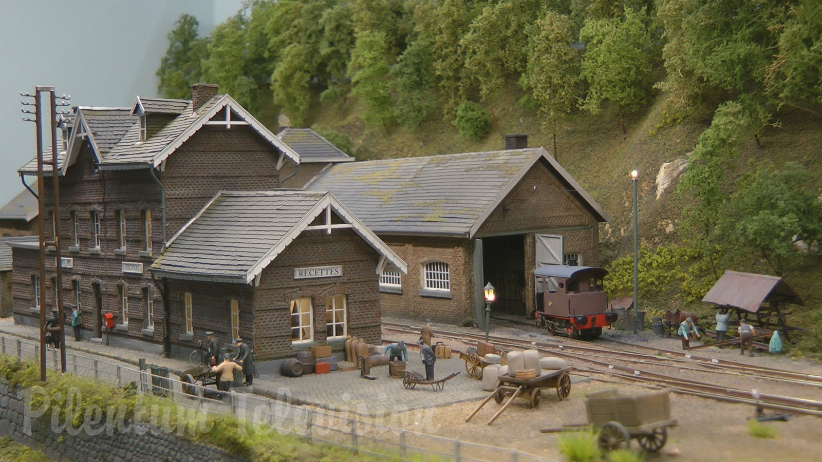 Superb Model Railway Layout: The Steam Tramway of La Roche-en-Ardenne by Rudi Nelissen