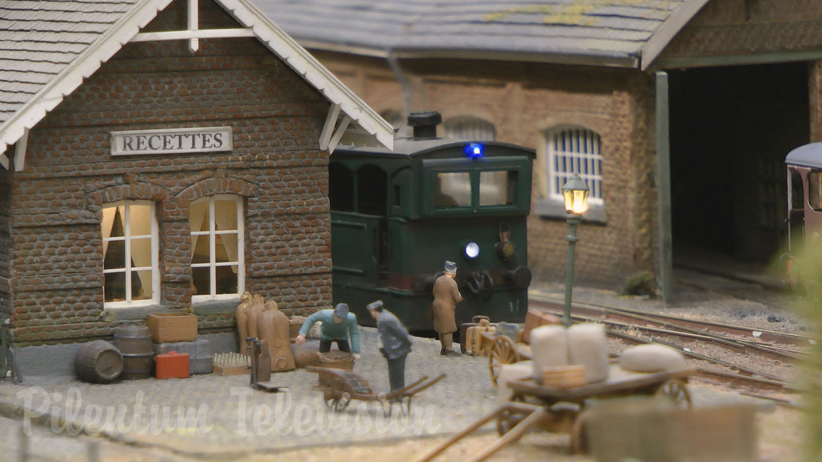 Superb Model Railway Layout: The Steam Tramway of La Roche-en-Ardenne by Rudi Nelissen