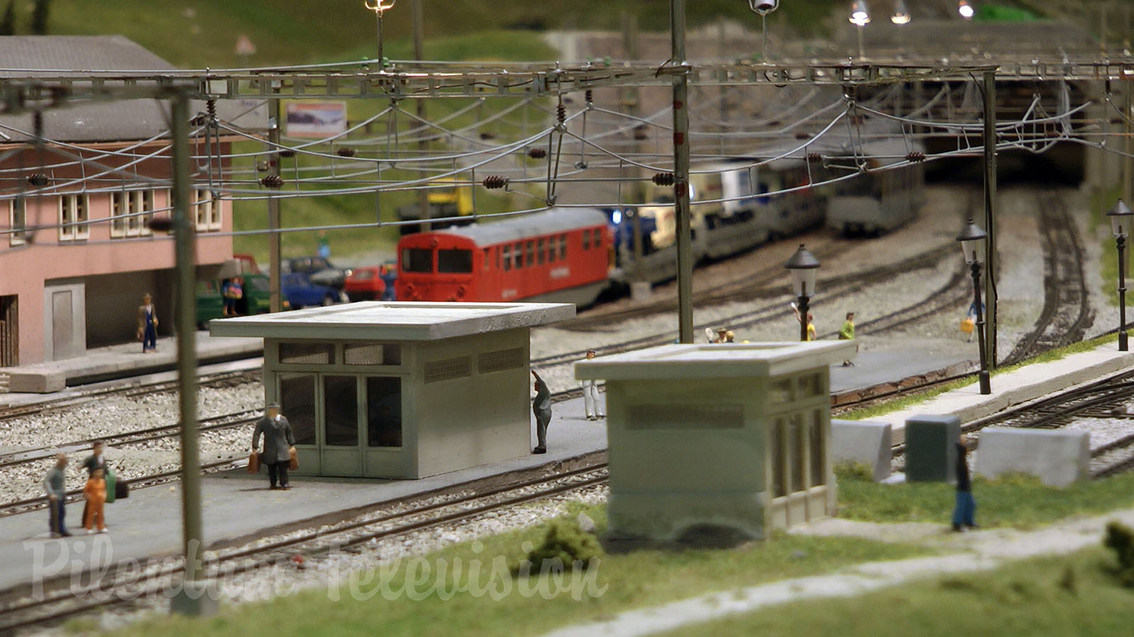 Steam locomotives and diesel trains from Switzerland on the Furka Cogwheel Railway