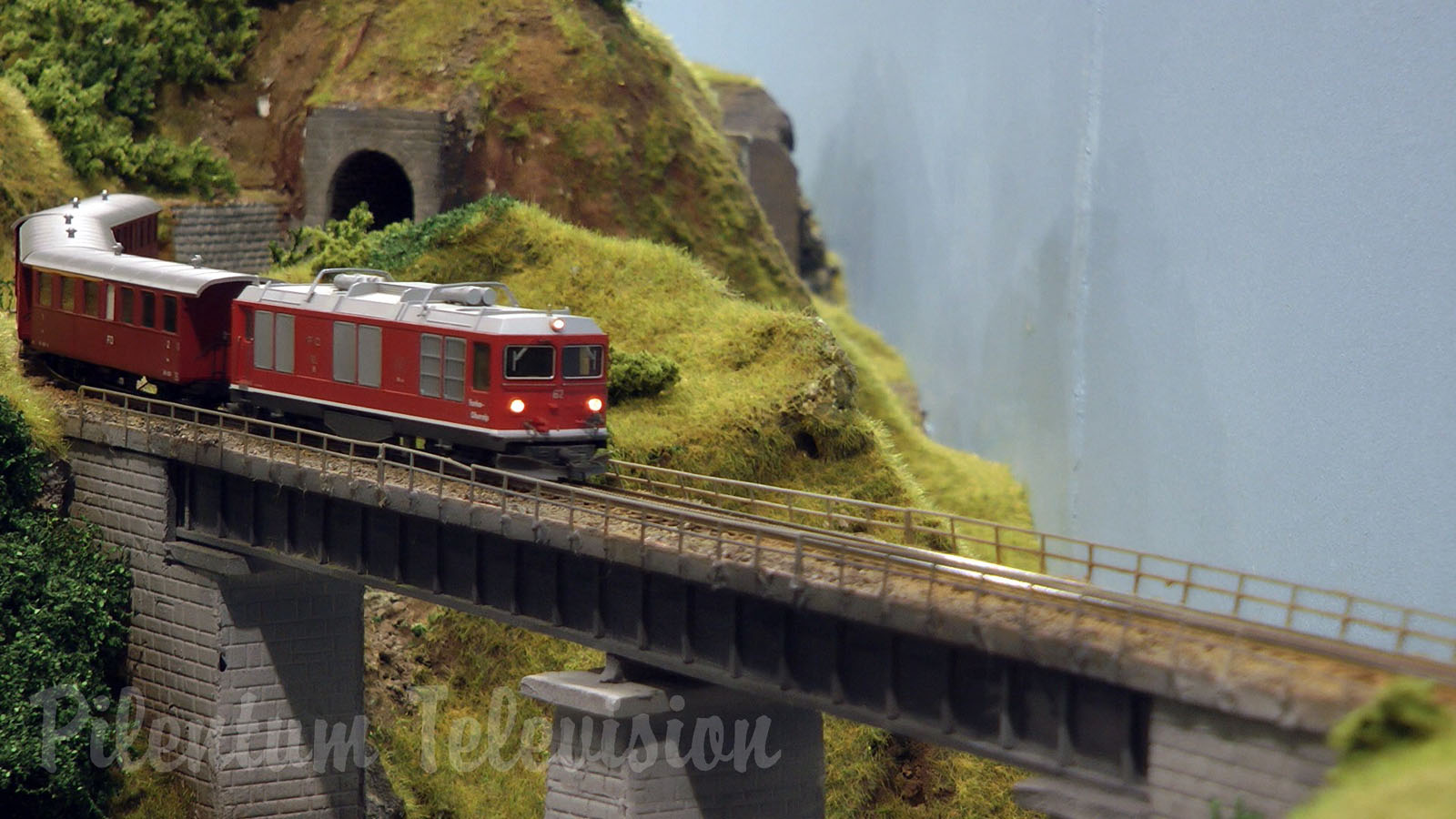 Steam locomotives and diesel trains from Switzerland on the Furka Cogwheel Railway