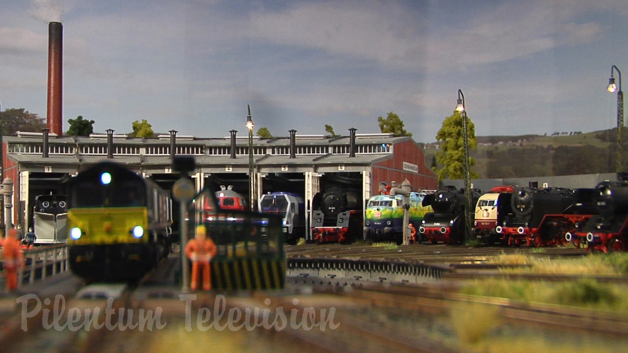 Pilentum’s World of Model Trains: Model Railroading in Germany - HO scale Railroad Layout