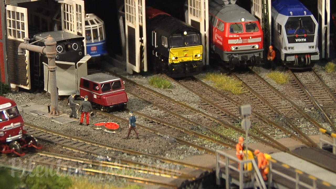 Pilentum’s World of Model Trains: Model Railroading in Germany - HO scale Railroad Layout