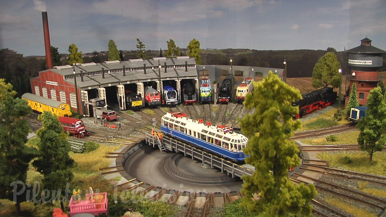 Pilentum’s World of Model Trains: Model Railroading in Germany - HO scale Railroad Layout