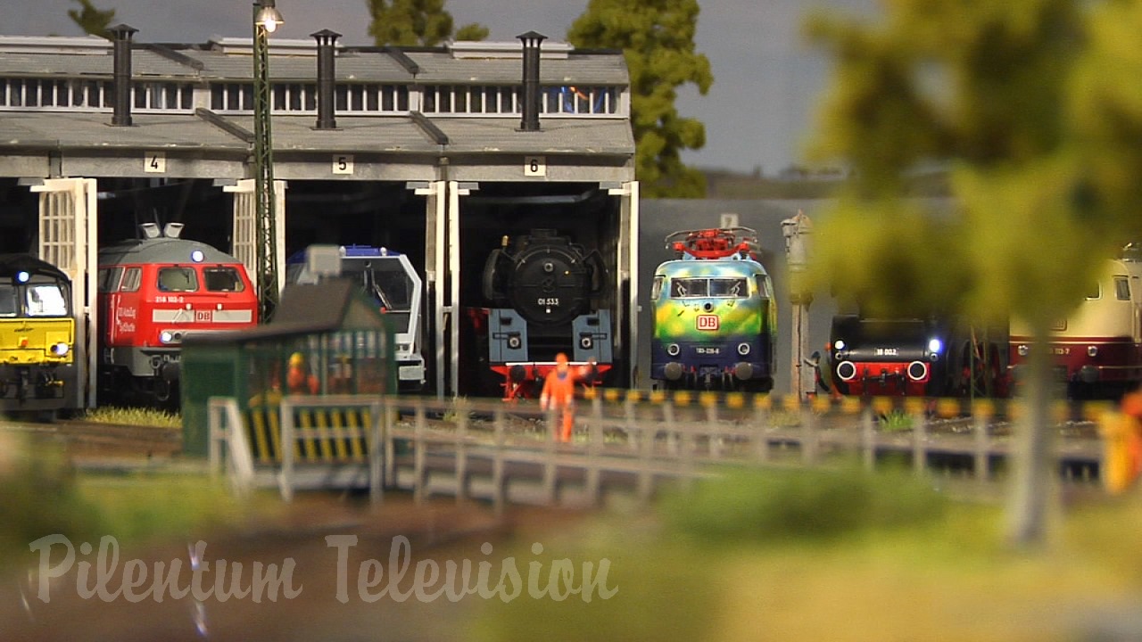 Pilentum’s World of Model Trains: Model Railroading in Germany - HO scale Railroad Layout