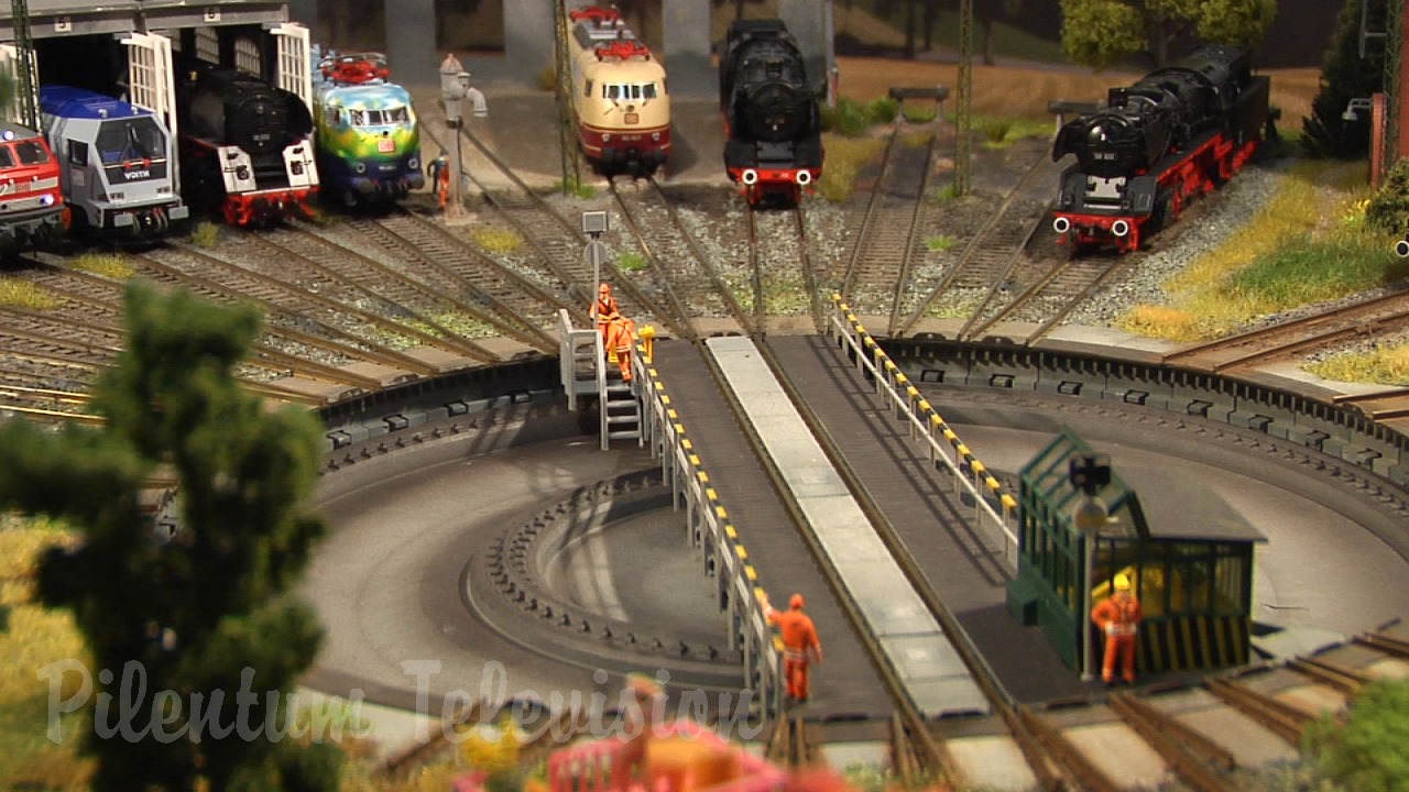 Pilentum’s World of Model Trains: Model Railroading in Germany - HO scale Railroad Layout