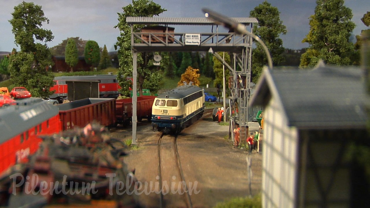 Pilentum’s World of Model Trains: Model Railroading in Germany - HO scale Railroad Layout