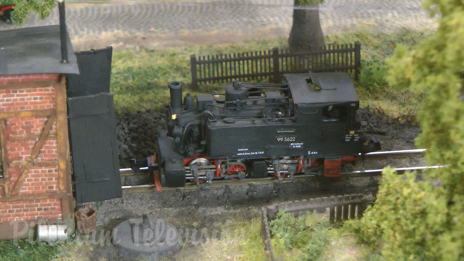 Something very rare: Model railway in TT scale with hand-built steam locomotives of Pomerania