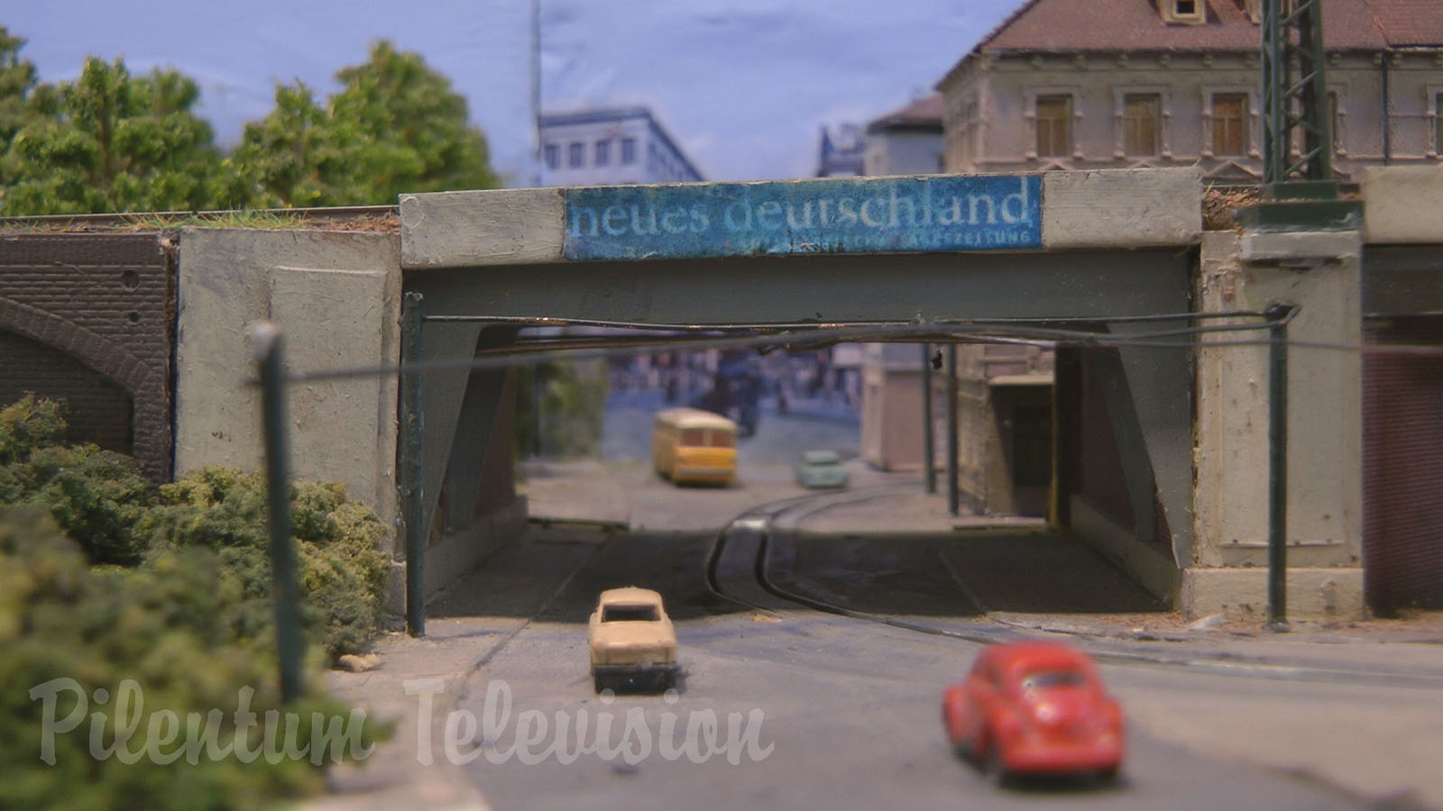 The East Berlin Model Train Layout by Bill Roberts in N Scale