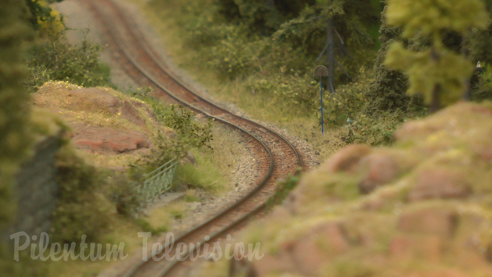 The Magic of Backdrops for Model Railroad Layouts and Backscenes for Model Railways: Narrow-gauge Railway in Salzburg in Austria