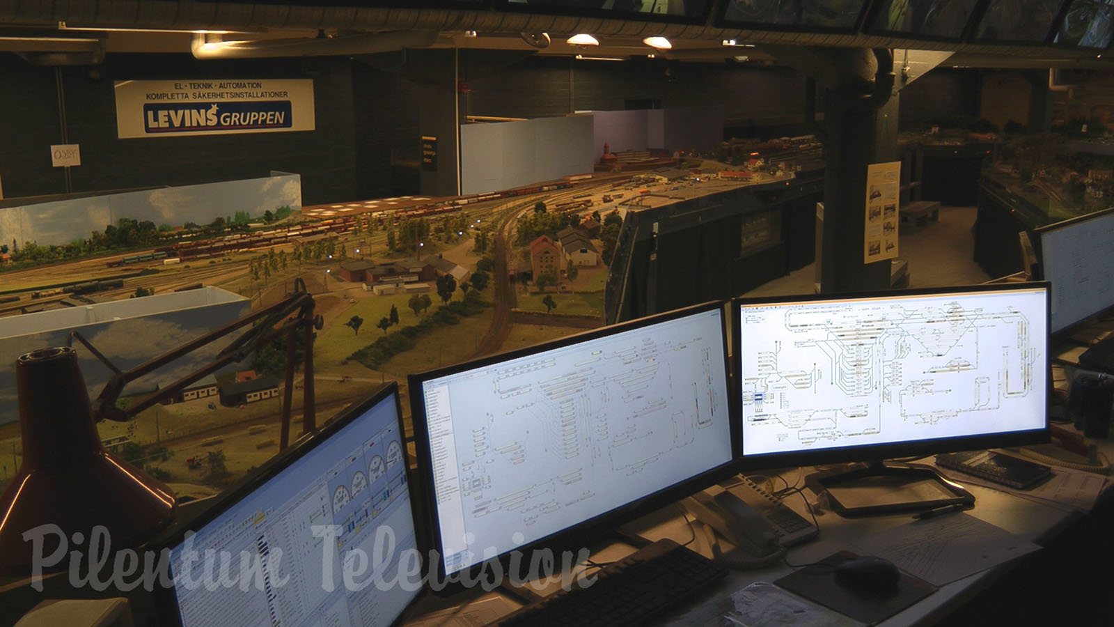 One of Sweden’s finest and largest and most famous model railroad in HO scale