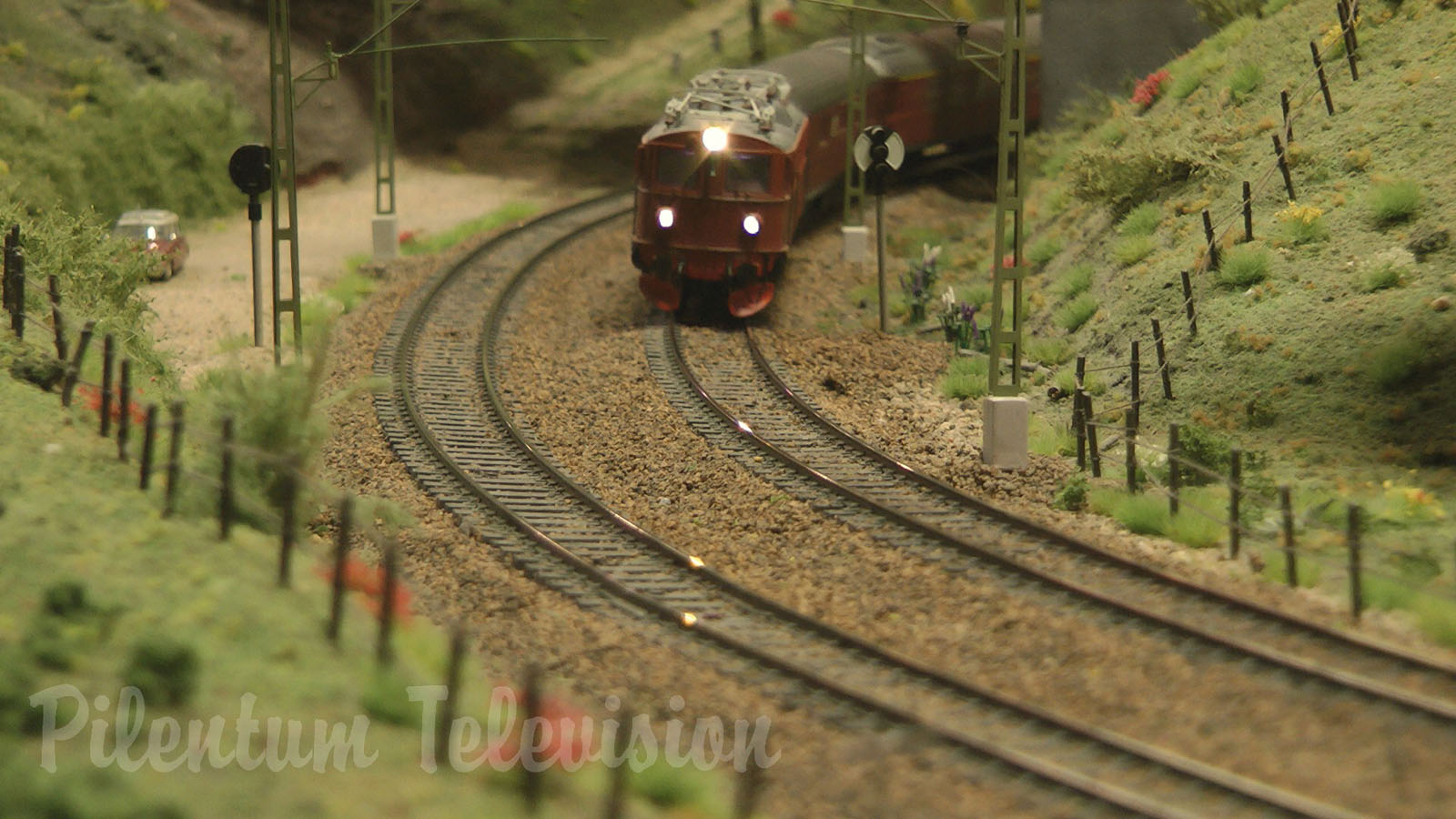 One of Sweden’s finest and largest and most famous model railroad in HO scale