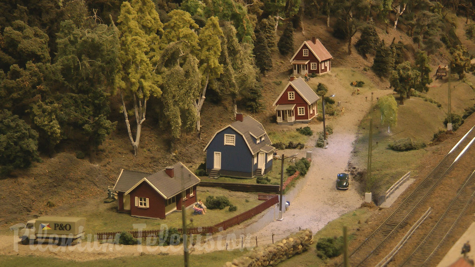 One of Sweden’s finest and largest and most famous model railroad in HO scale