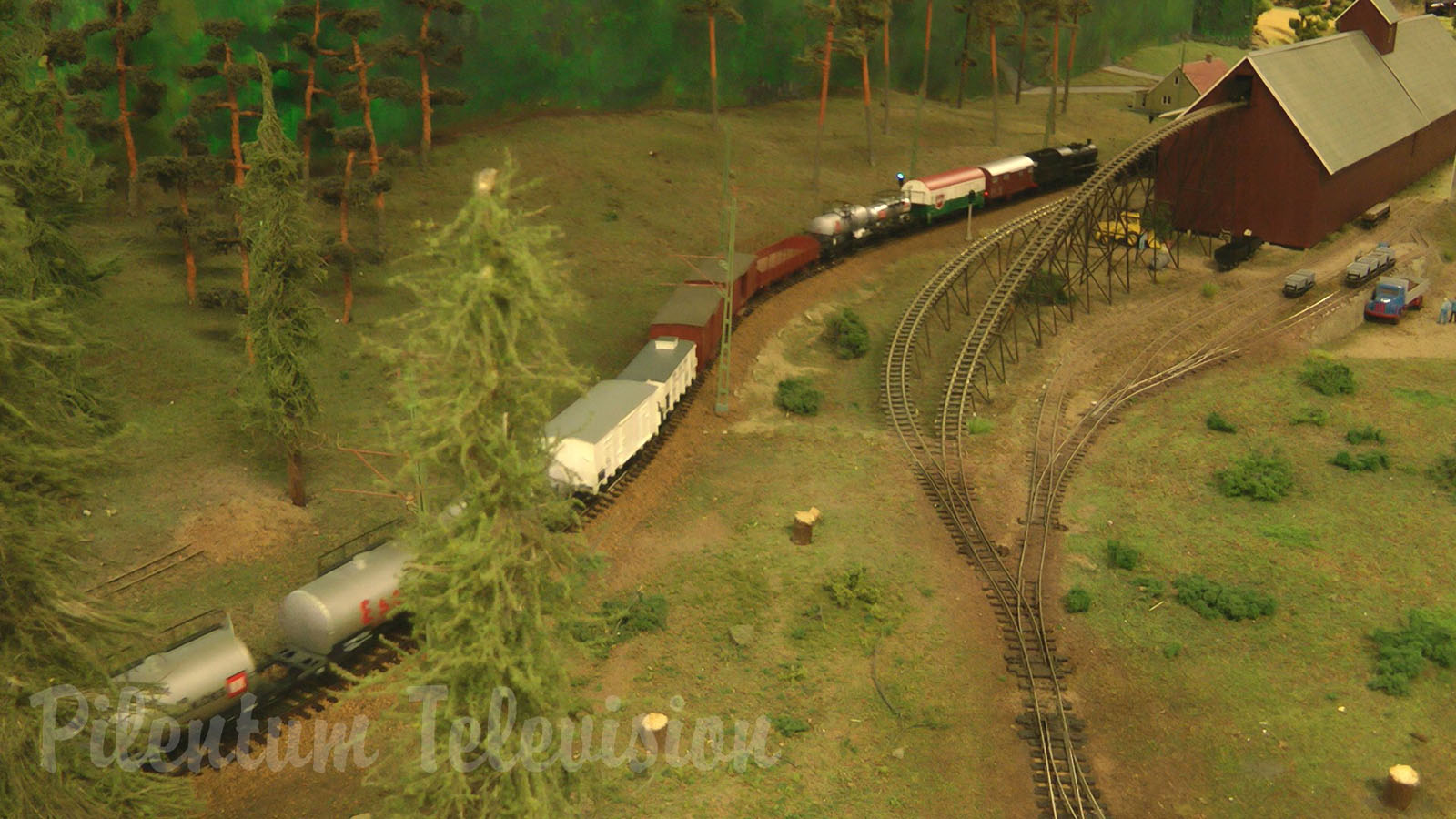 One of Sweden’s finest and largest and most famous model railroad in HO scale