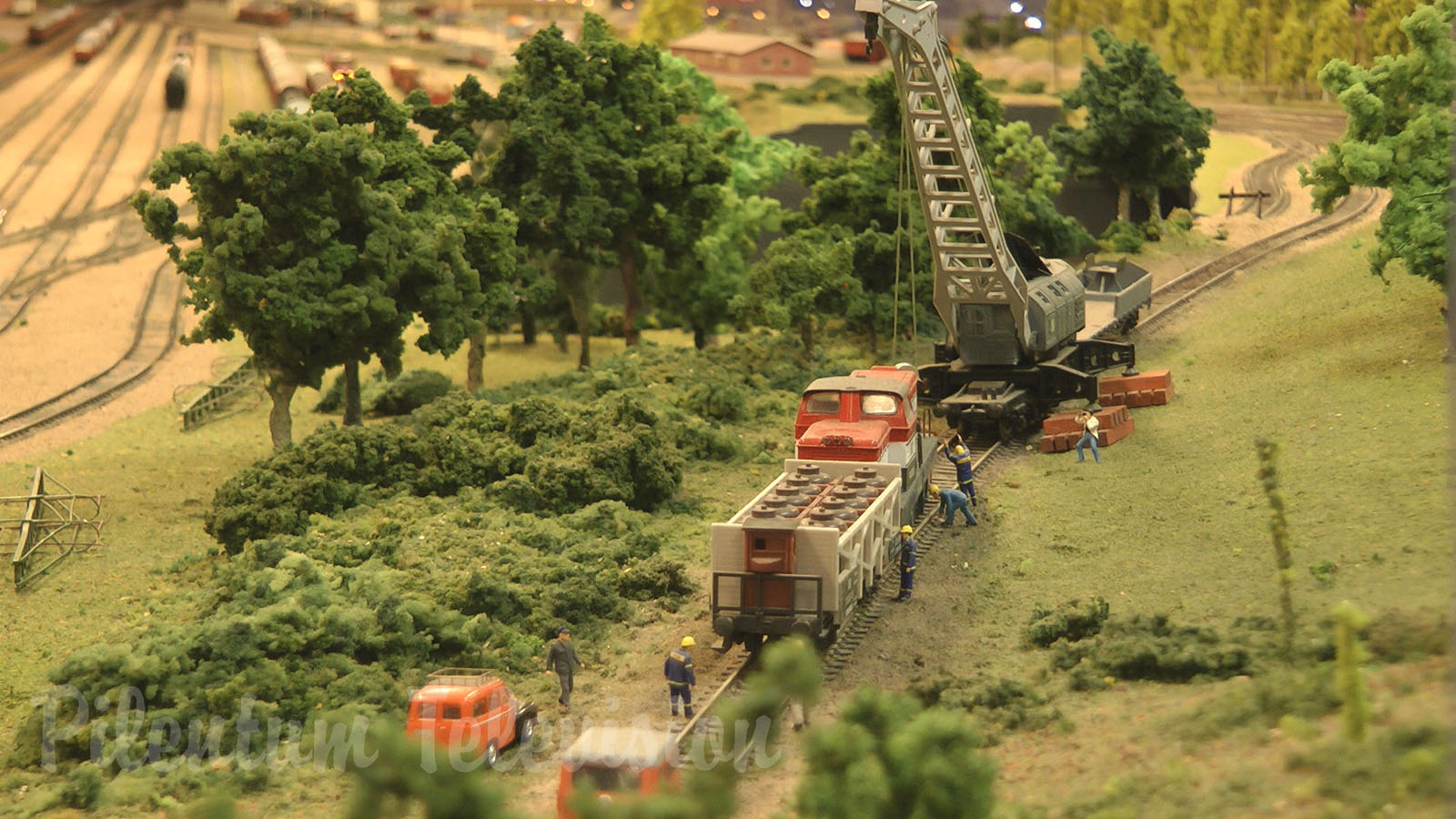 One of Sweden’s finest and largest and most famous model railroad in HO scale