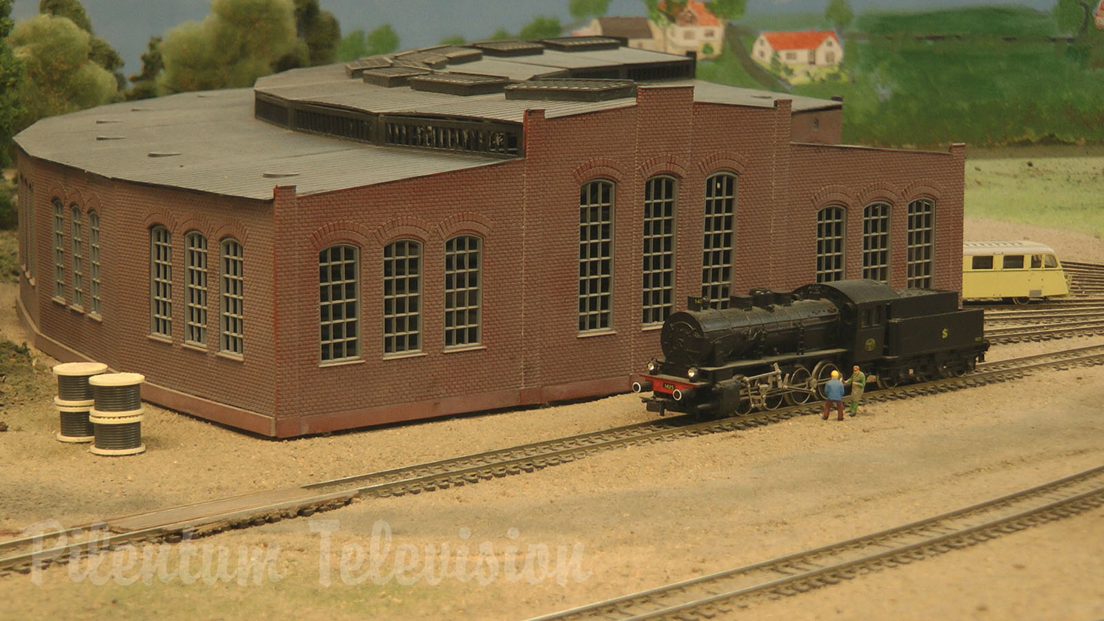 One of Sweden’s finest and largest and most famous model railroad in HO scale