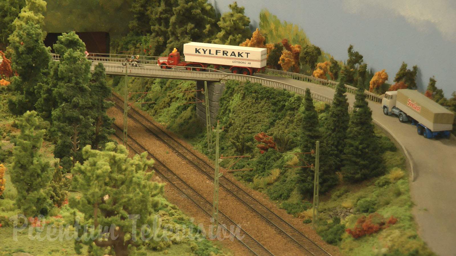 One of Sweden’s finest and largest and most famous model railroad in HO scale