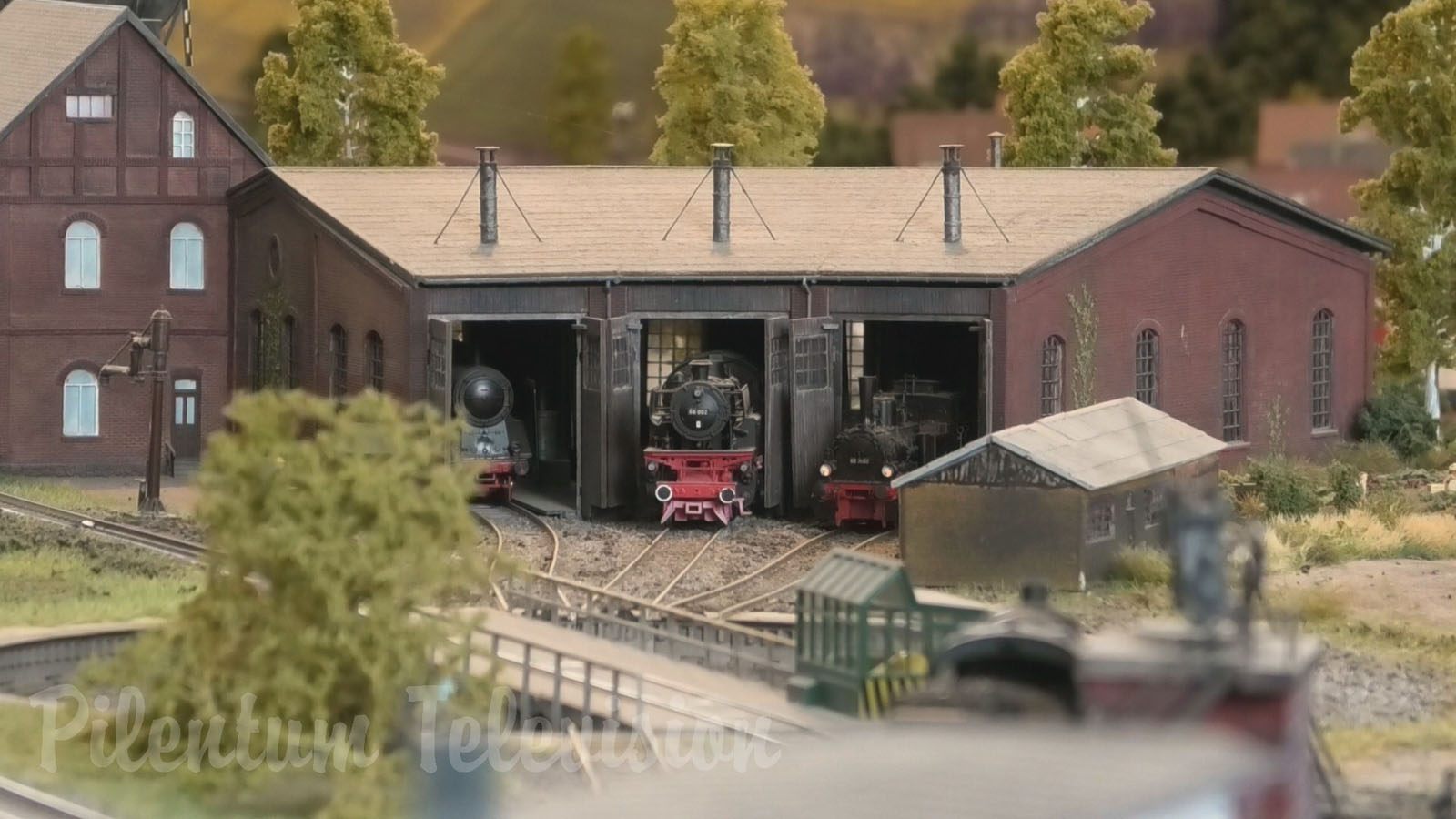 Rail Transport Modeling in Germany: A small model train exhibition in HO scale