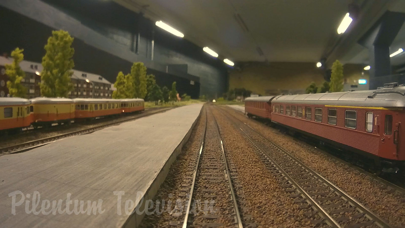 Trains and Scale Modeling - Cab Ride on the largest model railroad in Sweden