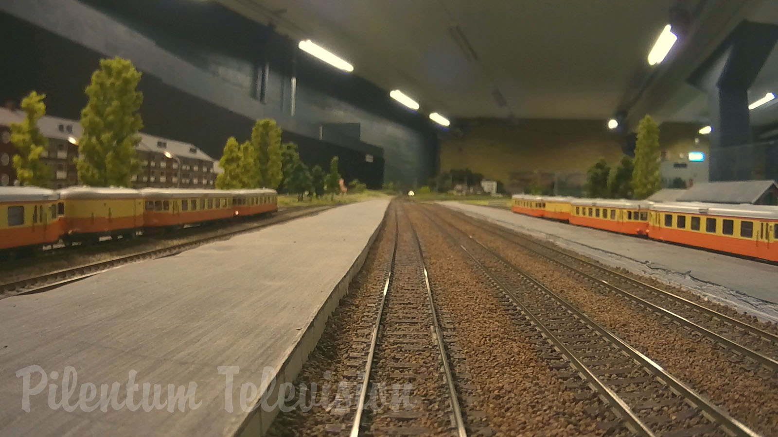 Trains and Scale Modeling - Cab Ride on the largest model railroad in Sweden