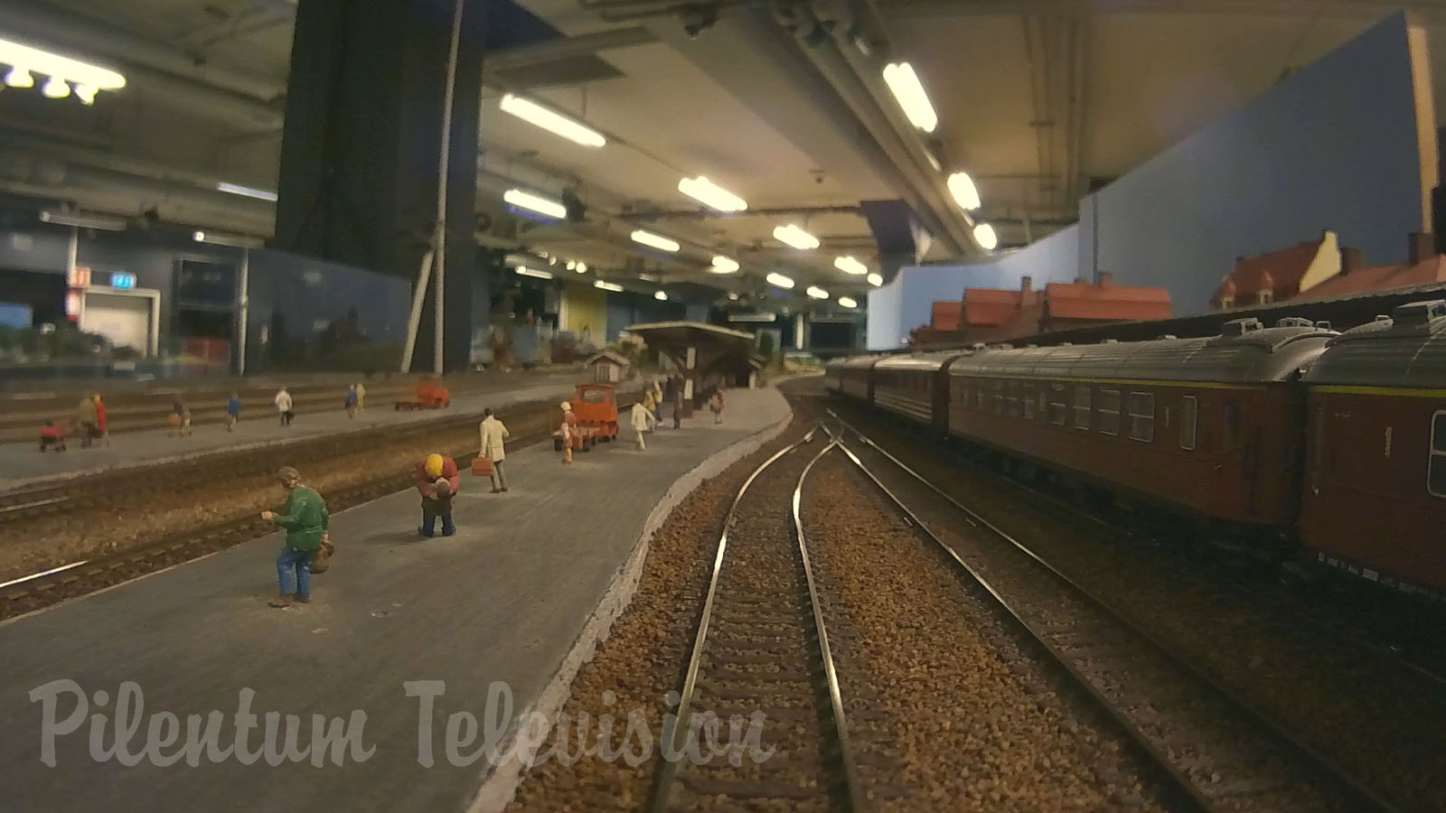 Trains and Scale Modeling - Cab Ride on the largest model railroad in Sweden