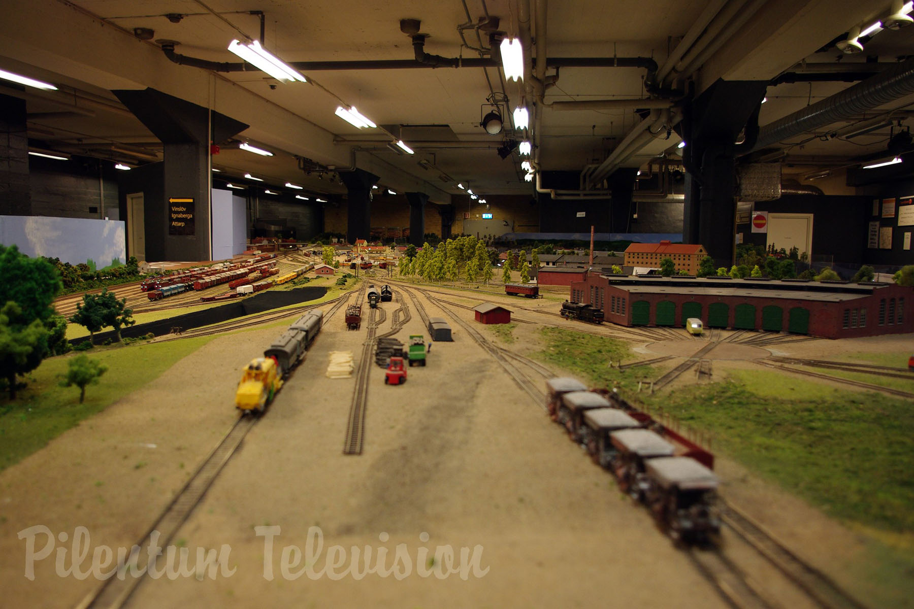 Cab Ride along Sweden’s Largest Model Railway Layout and Fiddle Yards