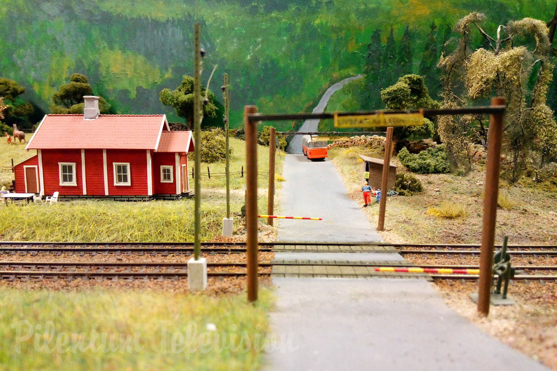 Cab Ride along Sweden’s Largest Model Railway Layout and Fiddle Yards