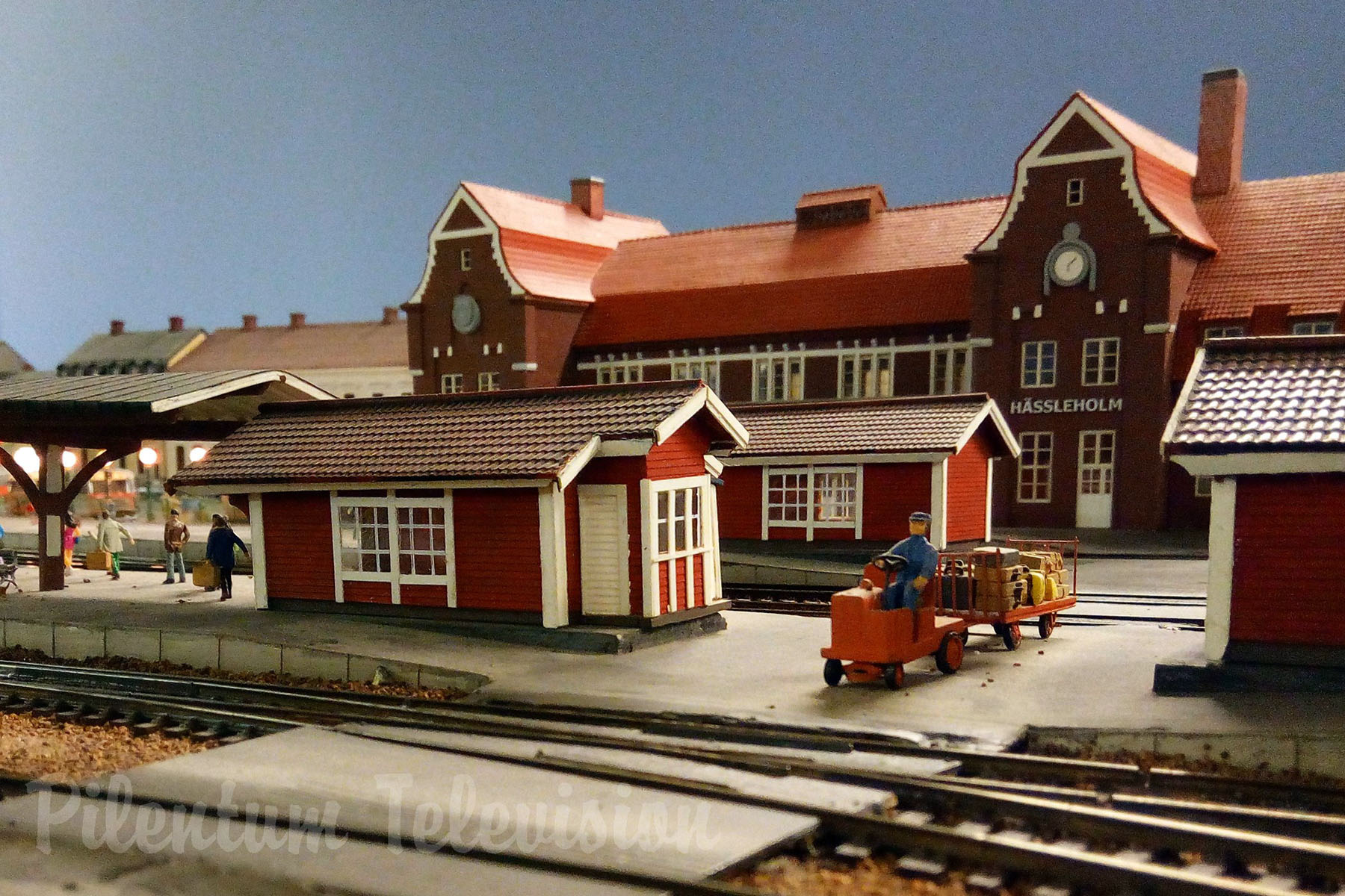 Cab Ride along Sweden’s Largest Model Railway Layout and Fiddle Yards