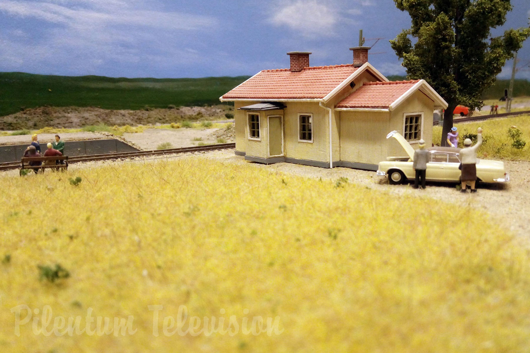 Cab Ride along Sweden’s Largest Model Railway Layout and Fiddle Yards