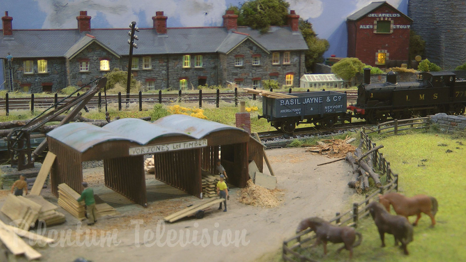 British Railway Modelling at its best: The superb “Abergavenny Brecon Road” 00 Gauge Layout at the Warley Model Railway Show