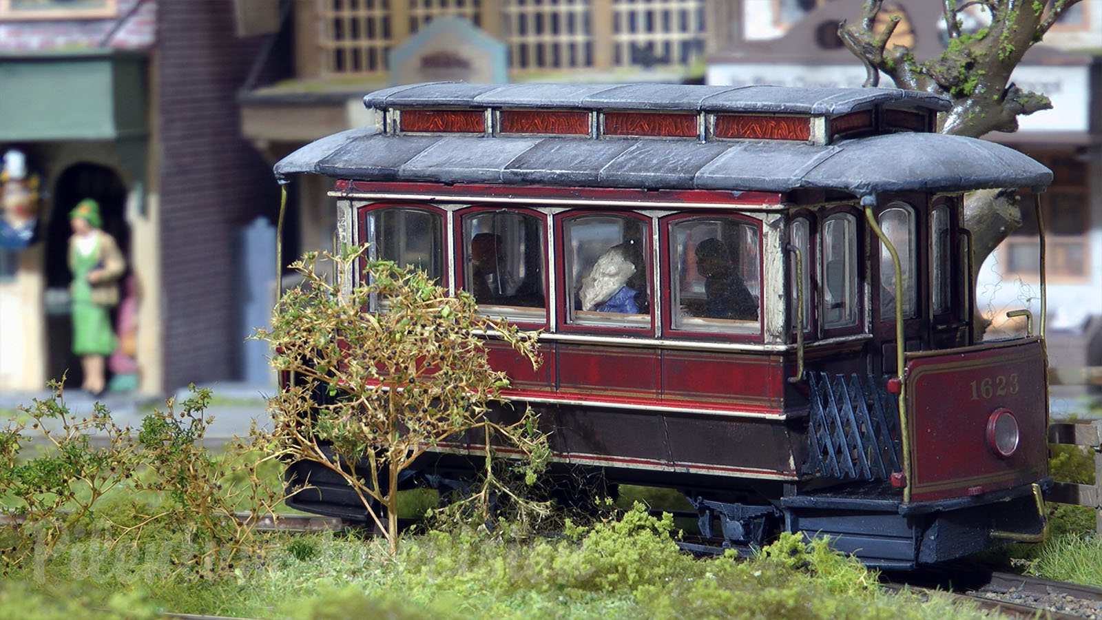 O Scale Model Train Diorama Built by a Model Railroader who Suffers from Multiple Sclerosis