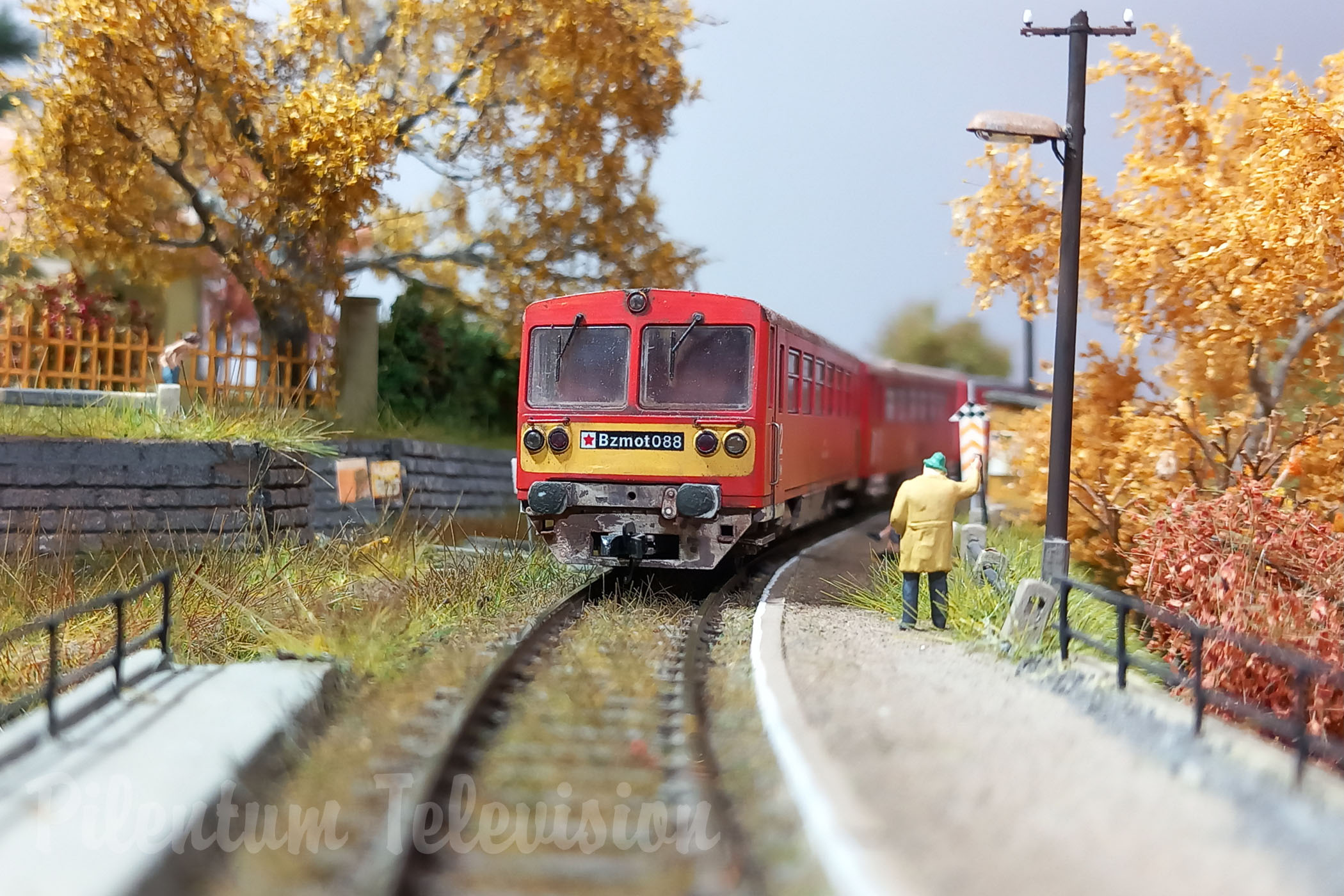 Magyar Modellvasút - One of the most attractive private model railroad layouts in TT scale from Hungary