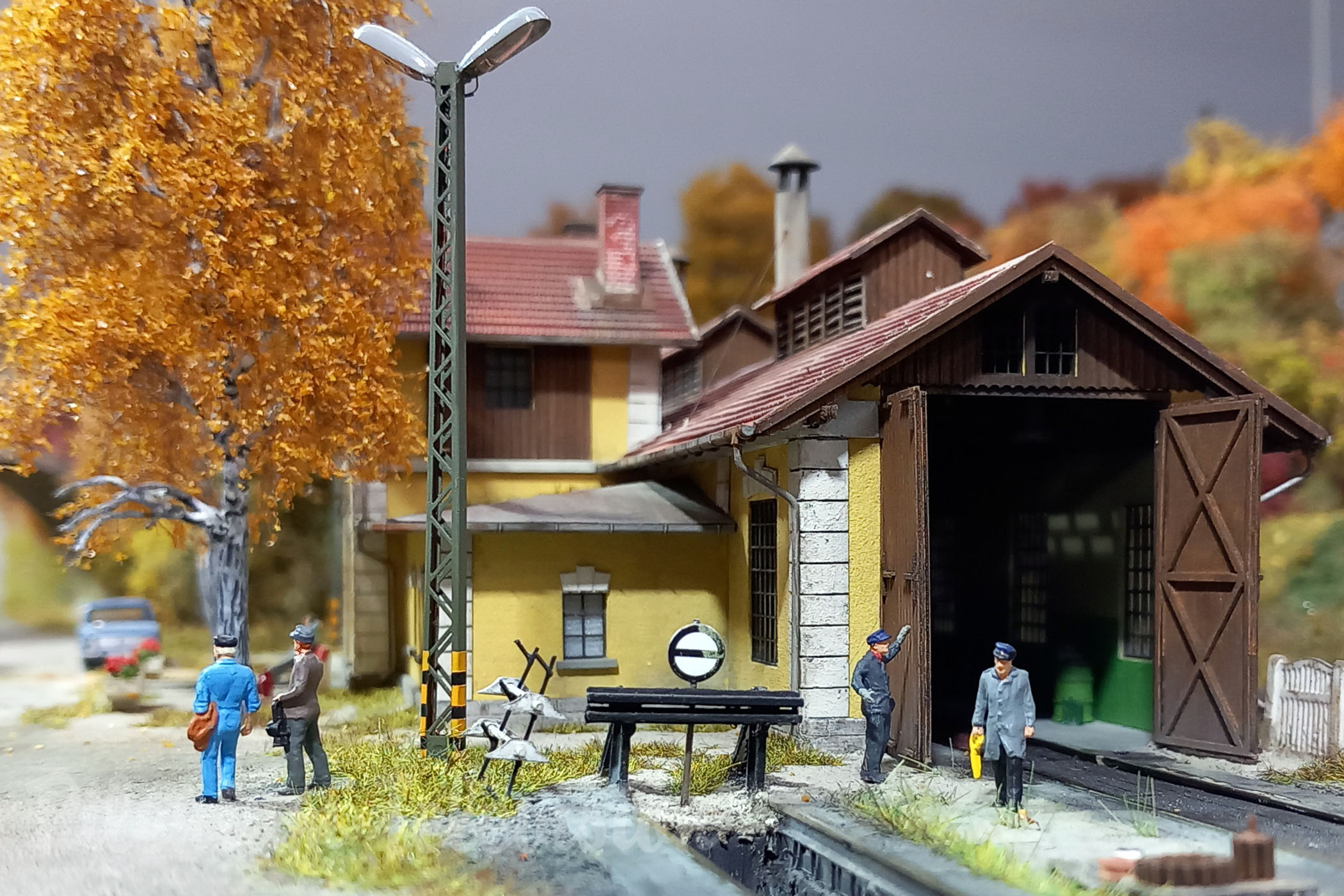 Magyar Modellvasút - One of the most attractive private model railroad layouts in TT scale from Hungary