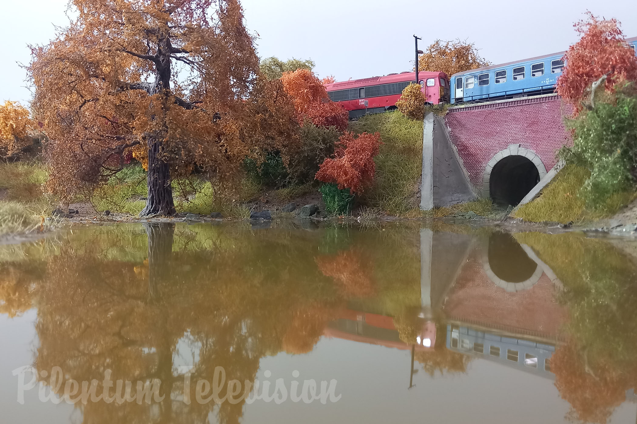 Magyar Modellvasút - One of the most attractive private model railroad layouts in TT scale from Hungary