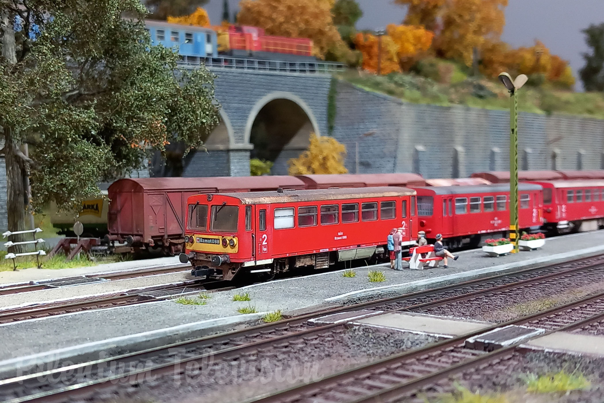 Magyar Modellvasút - One of the most attractive private model railroad layouts in TT scale from Hungary