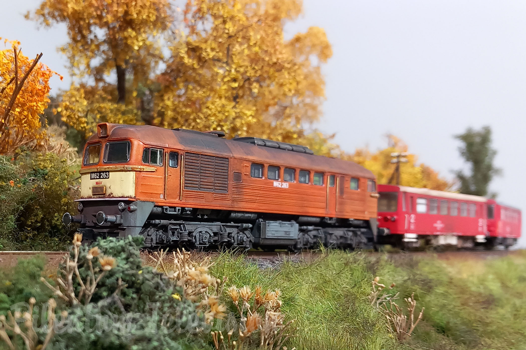 Magyar Modellvasút - One of the most attractive private model railroad layouts in TT scale from Hungary